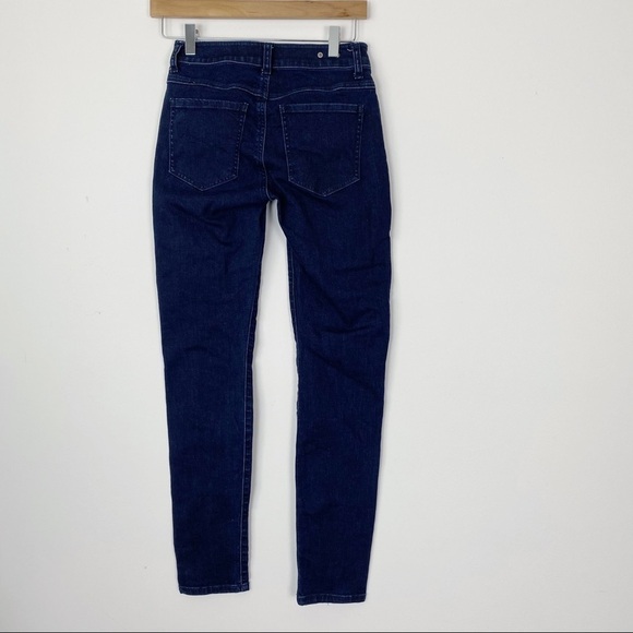 CABI Knight Curvy Skinny Dark Wash Jeans Size 0 Casual Career Work - Picture 5 of 9
